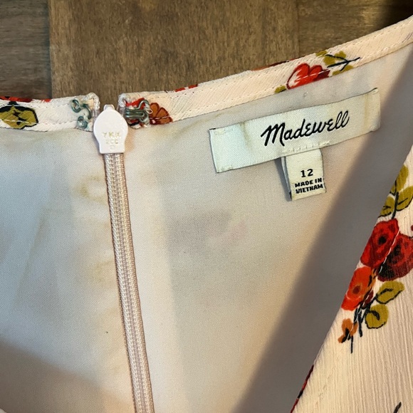 Madewell size 12 floral dress - Picture 3 of 4